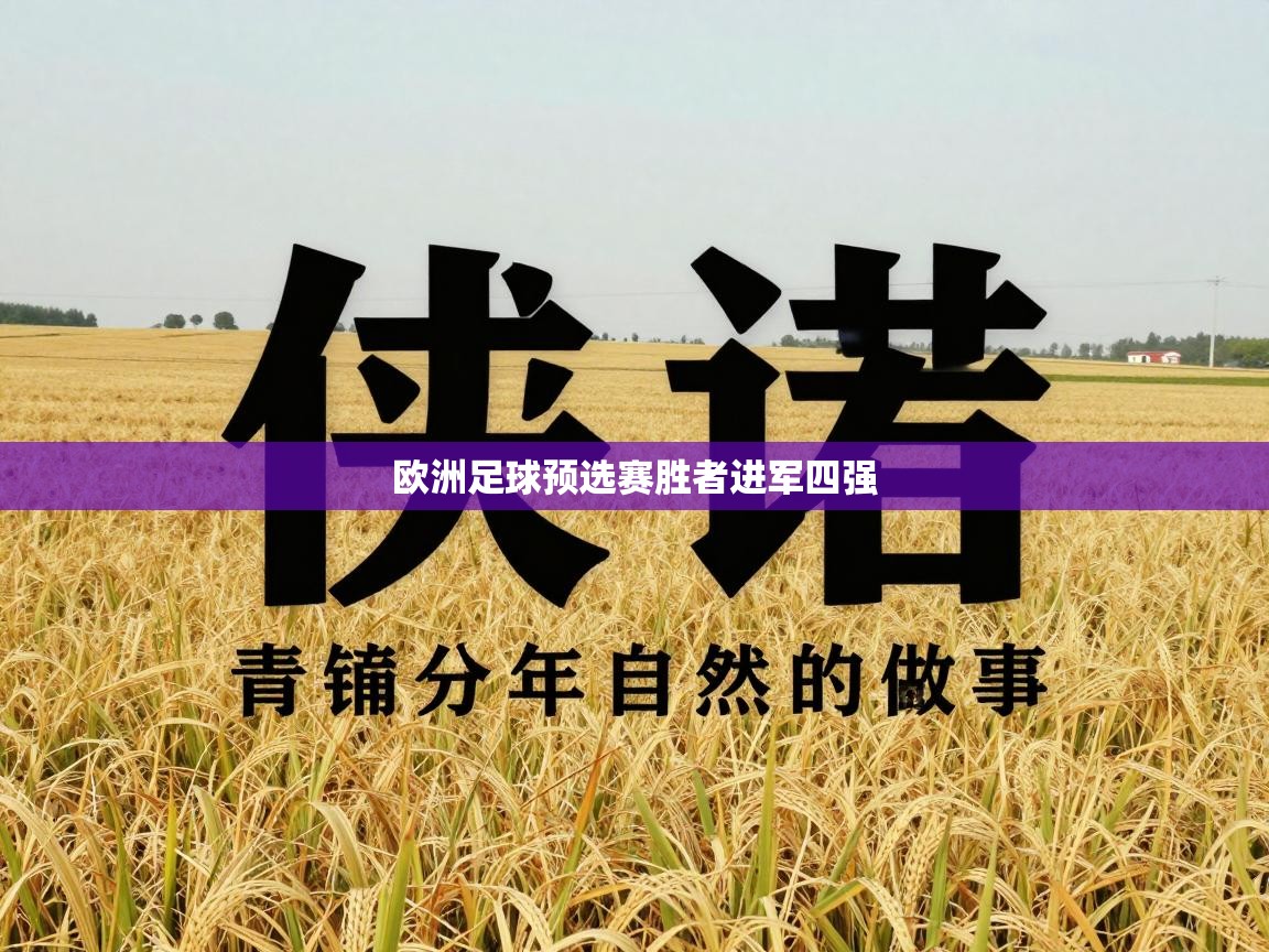 欧洲足球预选赛胜者进军四强