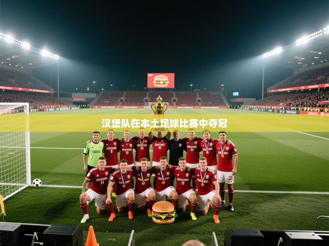 汉堡队在本土足球比赛中夺冠